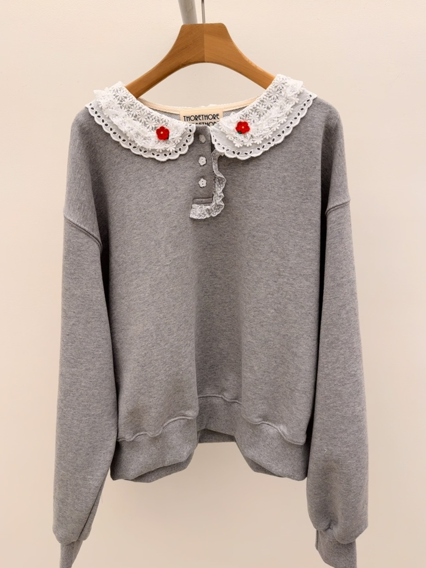 THORE韓國代購女裝新款熱賣真品休閑時尚職業人氣推薦衛衣THORE衛衣圖色2