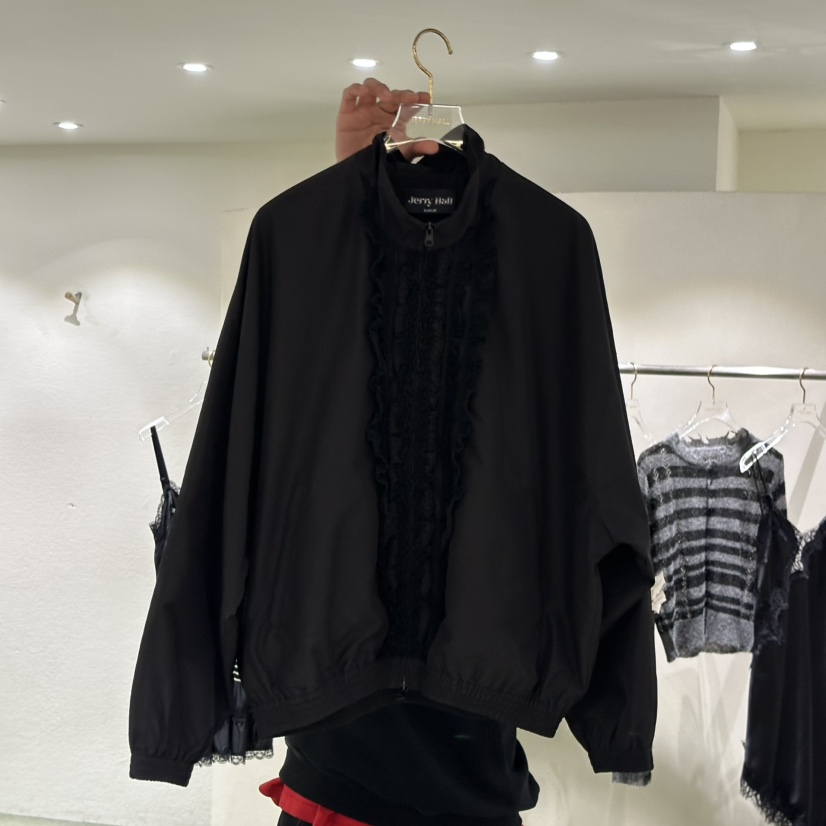 JERRY HALL-P東大門直郵女士新品時尚職業人氣夾克蕾絲花JERRY HALL夾克圖色2