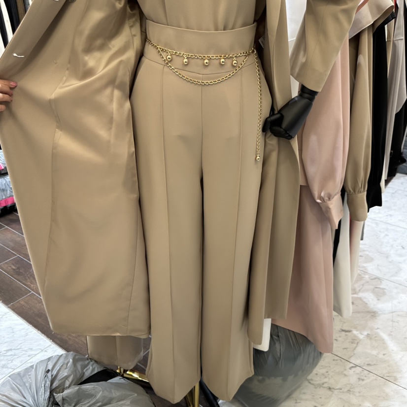 HERISH-HAUTE東大門實拍女士新款人氣推薦休閑褲不含腰帶HERISH-HAUTE休閑褲圖色1