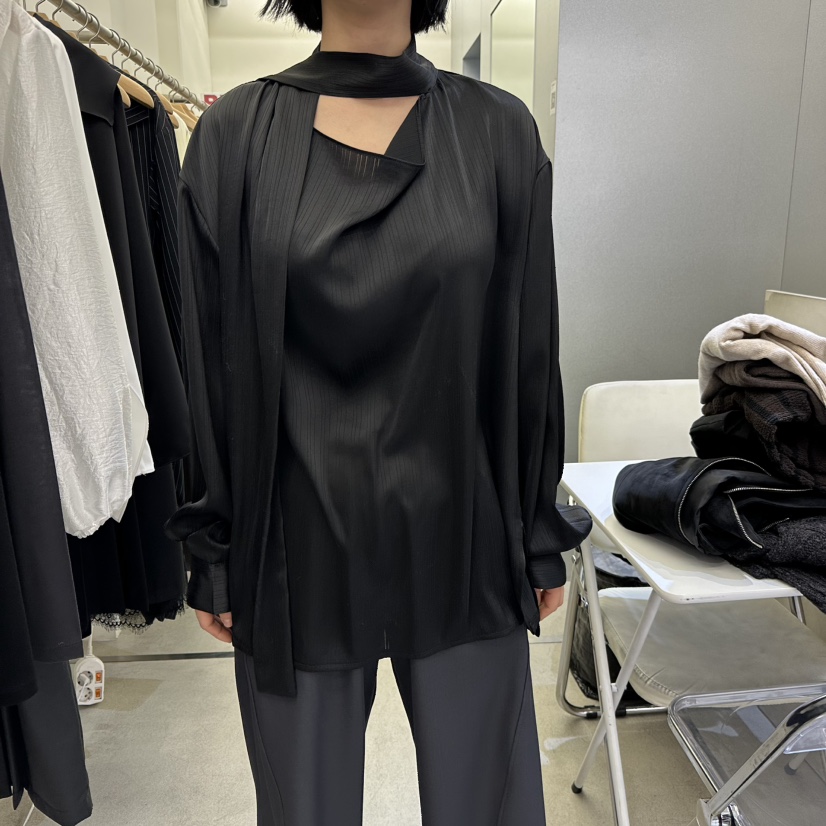 AMON東大門代購女士新款熱賣26春夏職業時尚人氣襯衫蕾絲衫AMON襯衫/蕾絲衫圖色3