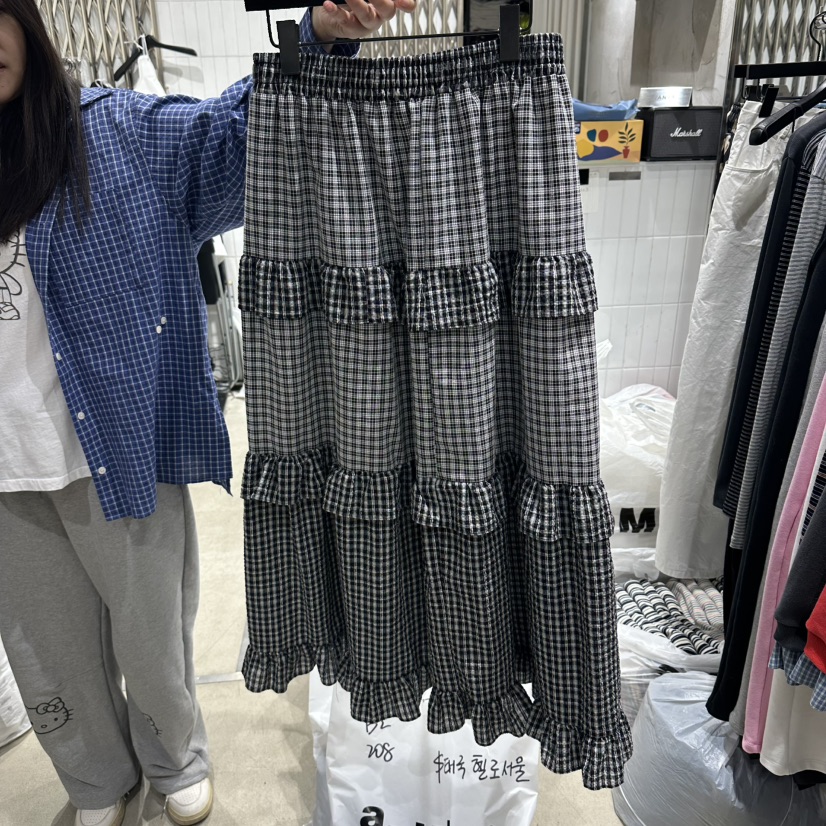 VANTA東大門直郵女士新品26春夏時尚人氣真品推薦休閑長裙VANTA長裙圖色3