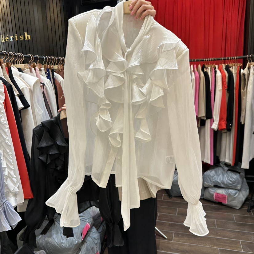 HERISH-HAUTE東大門實拍女士新款職業時尚熱賣襯衫蕾絲衫HERISH-HAUTE襯衫/蕾絲衫圖色3