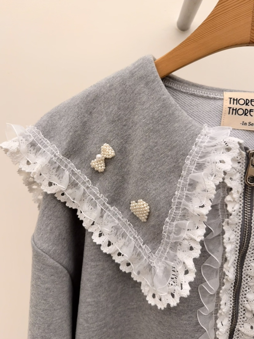 THORE東大門直郵女裝新款26春夏職業時尚人氣真品夾克拉鏈THORE夾克