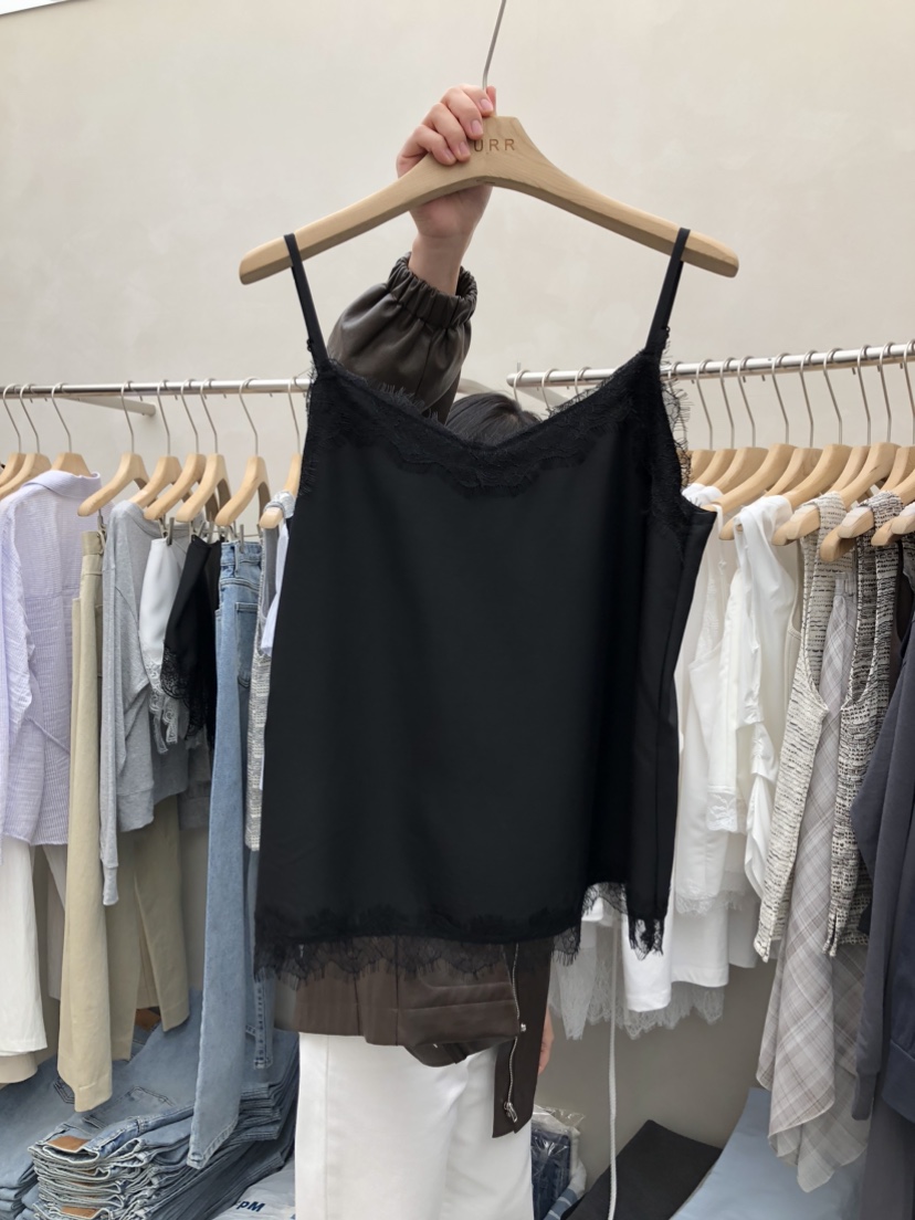 MURR東大門代購女裝新品26春夏休閑推薦時尚吊帶背心蕾絲MURR吊帶/背心圖色3
