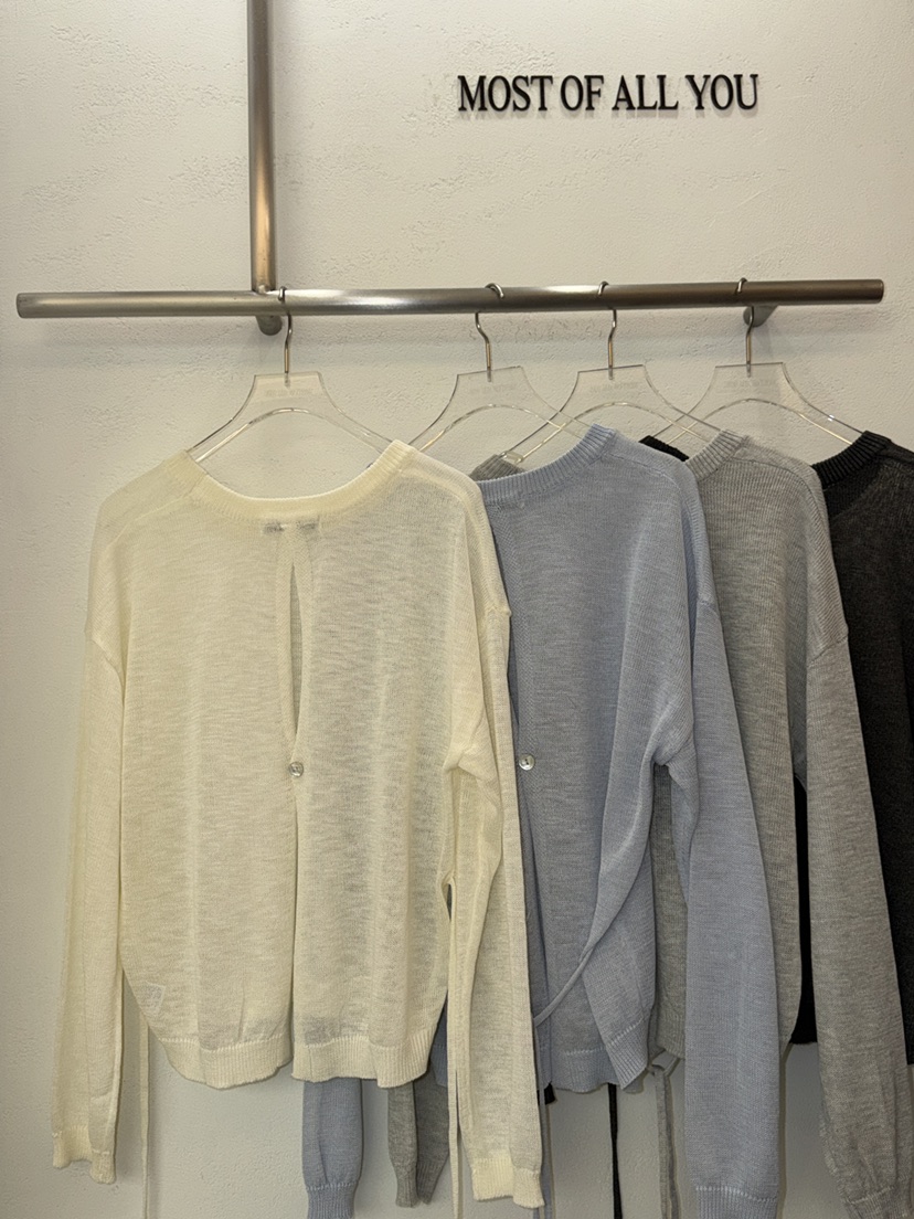 MOST OF ALL U東大門實拍女士新款26春夏職業人氣針織衫MOST OF ALL U針織衫