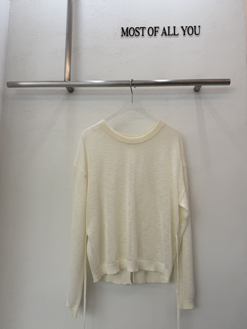 MOST OF ALL U東大門實拍女士新款26春夏職業人氣針織衫MOST OF ALL U針織衫圖色1