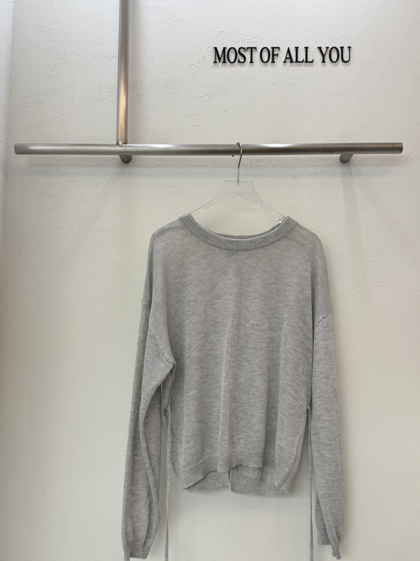 MOST OF ALL U東大門實拍女士新款26春夏職業人氣針織衫MOST OF ALL U針織衫圖色2