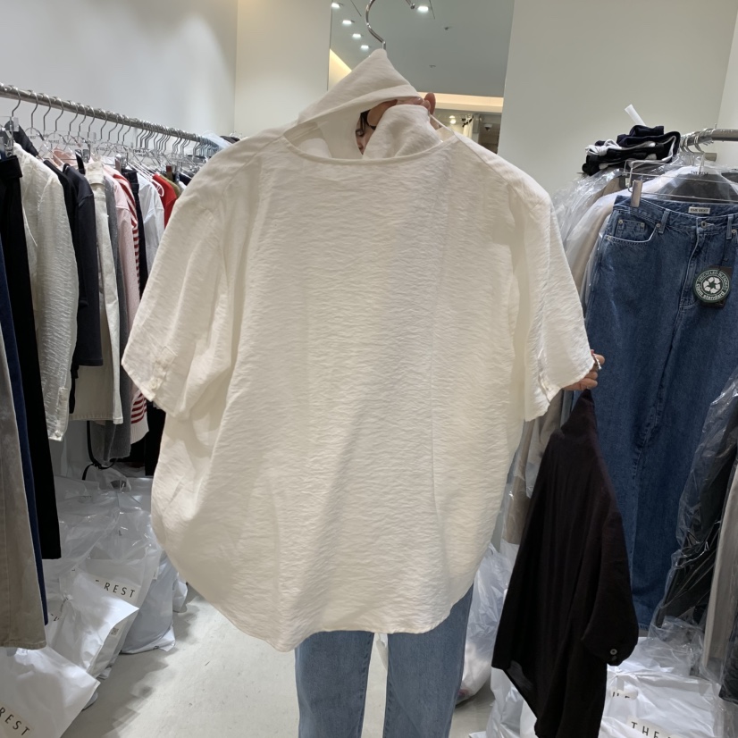 THE REST東大門實拍女士新品人氣職業熱賣推薦襯衫蕾絲衫THE REST/UNNOEUD襯衫/蕾絲衫