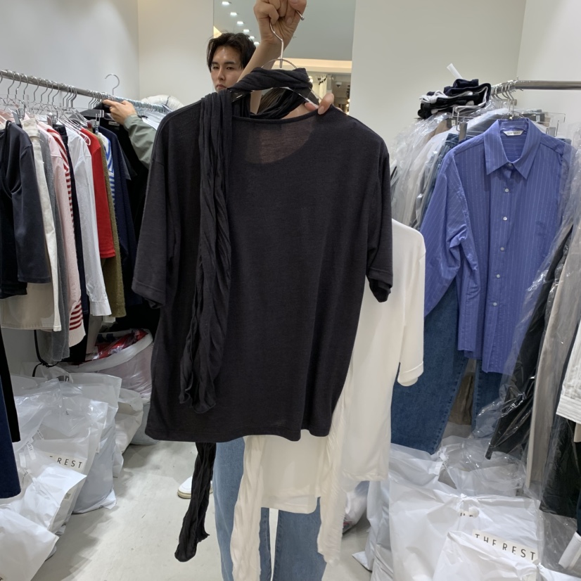 THE REST東大門實拍女士新款休閑時尚推薦熱賣真品套裝圍巾THE REST/UNNOEUD套裝