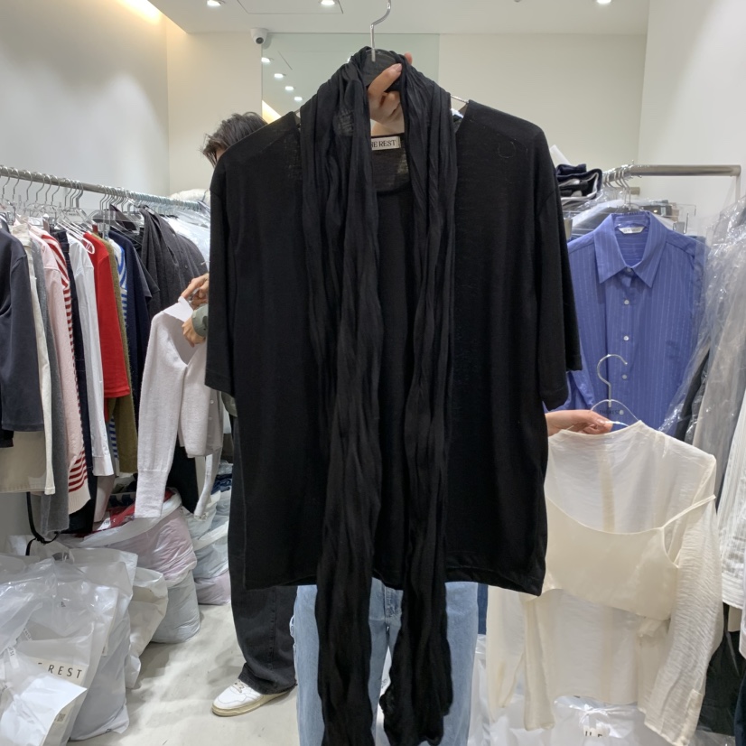 THE REST東大門實拍女士新款休閑時尚推薦熱賣真品套裝圍巾THE REST/UNNOEUD套裝圖色3