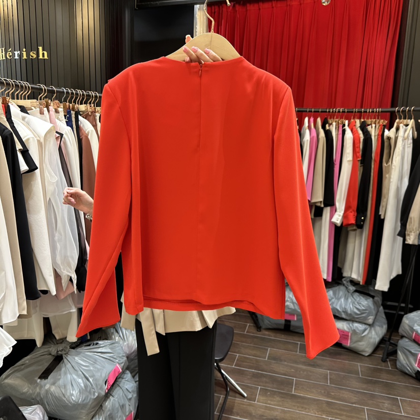 HERISH-HAUTE東大門代購女士新品休閑職業26春夏襯衫蕾絲衫HERISH-HAUTE襯衫/蕾絲衫