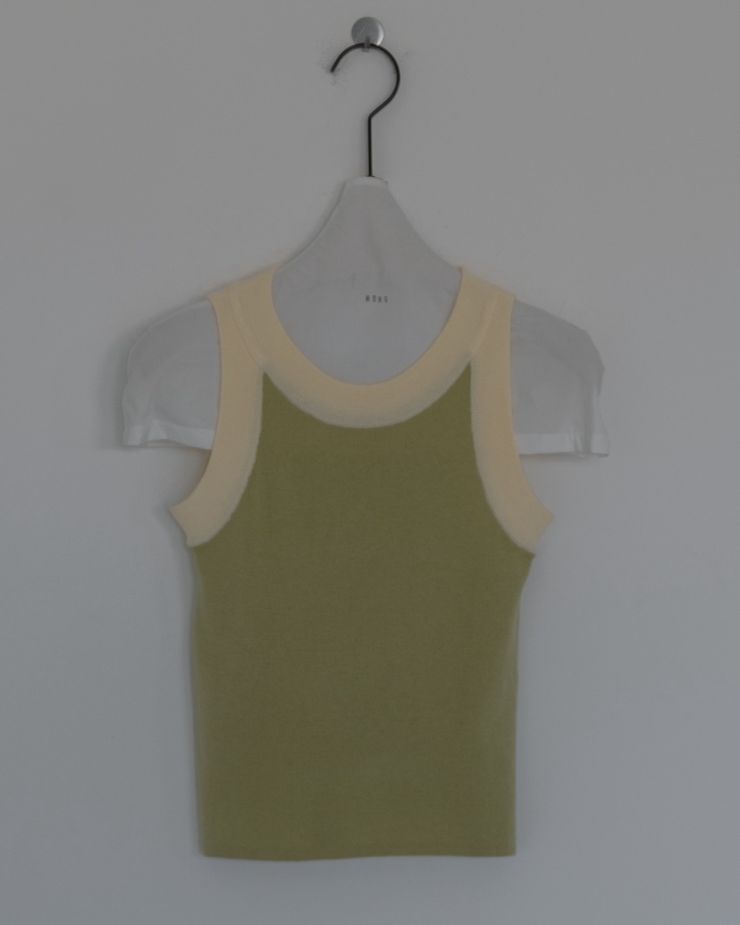 HONG-P韓國代購女裝新款時尚職業真品26春夏推薦吊帶背心HONG-P吊帶/背心圖色1