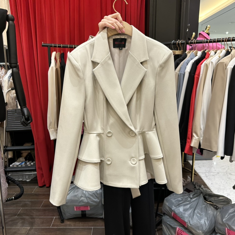 HERISH-HAUTE東大門實拍女士新品休閑26春夏推薦真品夾克HERISH-HAUTE夾克圖色2