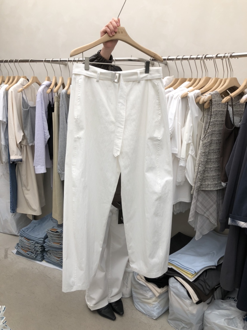 MURR韓國代購女士新款人氣休閑26春夏職業推薦熱賣休閑褲MURR休閑褲圖色1