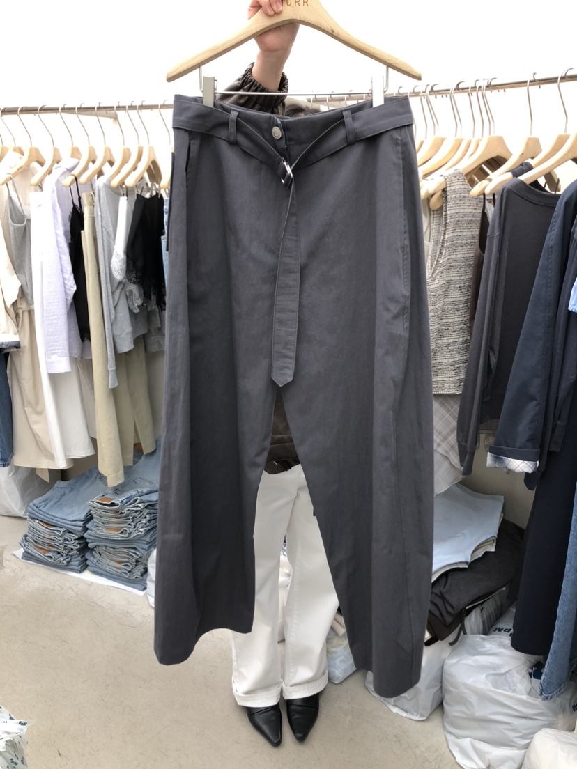 MURR韓國代購女士新款人氣休閑26春夏職業推薦熱賣休閑褲MURR休閑褲圖色2