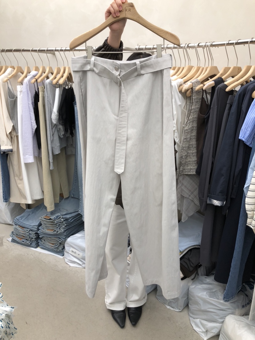 MURR韓國代購女士新款人氣休閑26春夏職業推薦熱賣休閑褲MURR休閑褲圖色3