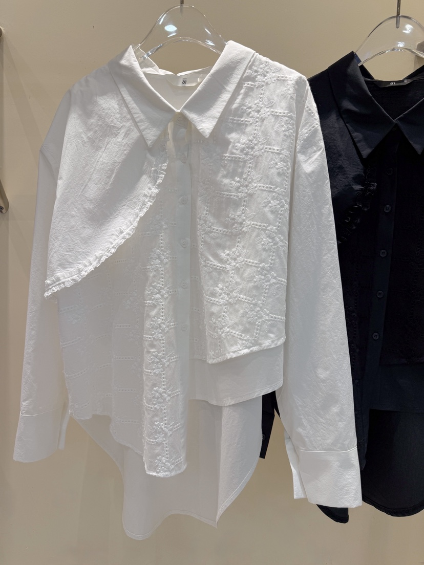 81 MARKET-L韓國代購女士新品真品時尚休閑職業襯衫蕾絲衫81 MARKET-L襯衫/蕾絲衫
