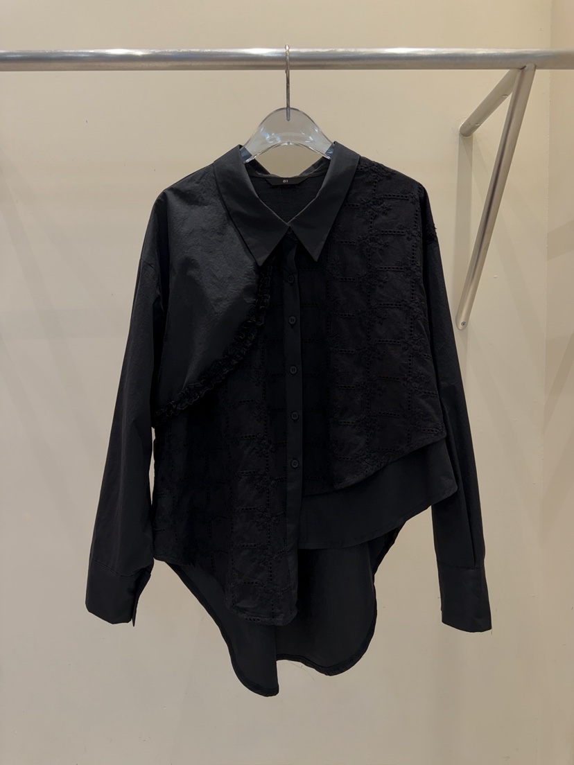 81 MARKET-L韓國代購女士新品真品時尚休閑職業襯衫蕾絲衫81 MARKET-L襯衫/蕾絲衫圖色2