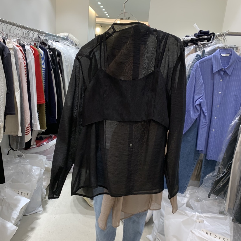 THE REST韓國代購女裝新品推薦熱賣休閑人氣職業套裝兜帽THE REST/UNNOEUD套裝圖色2