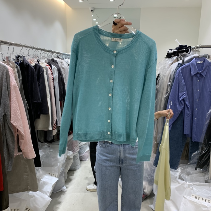 THE REST東大門直郵女裝新款人氣休閑真品26春夏針織衫羊毛THE REST/UNNOEUD針織衫圖色2