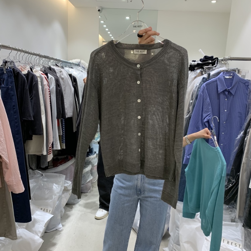 THE REST東大門直郵女裝新款人氣休閑真品26春夏針織衫羊毛THE REST/UNNOEUD針織衫圖色3