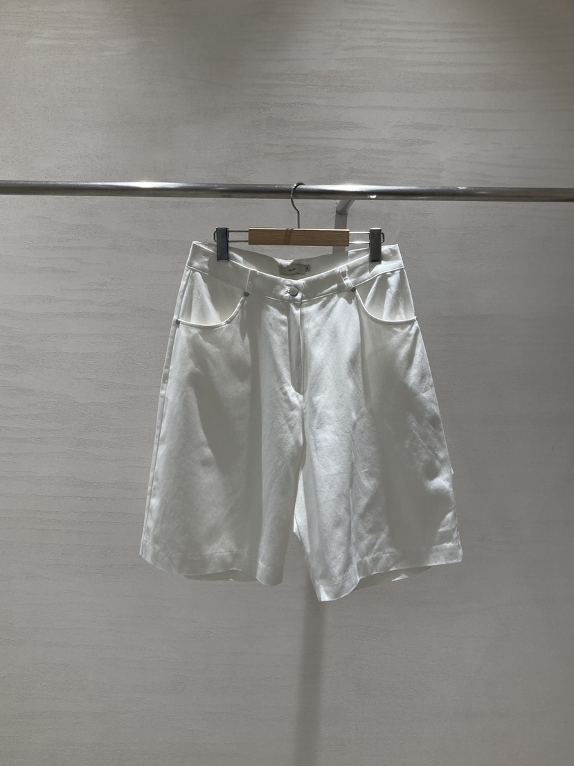 ROUGH韓國代購女士新款時尚人氣26春夏熱賣休閑推薦短褲棉質ROUGH短褲圖色1