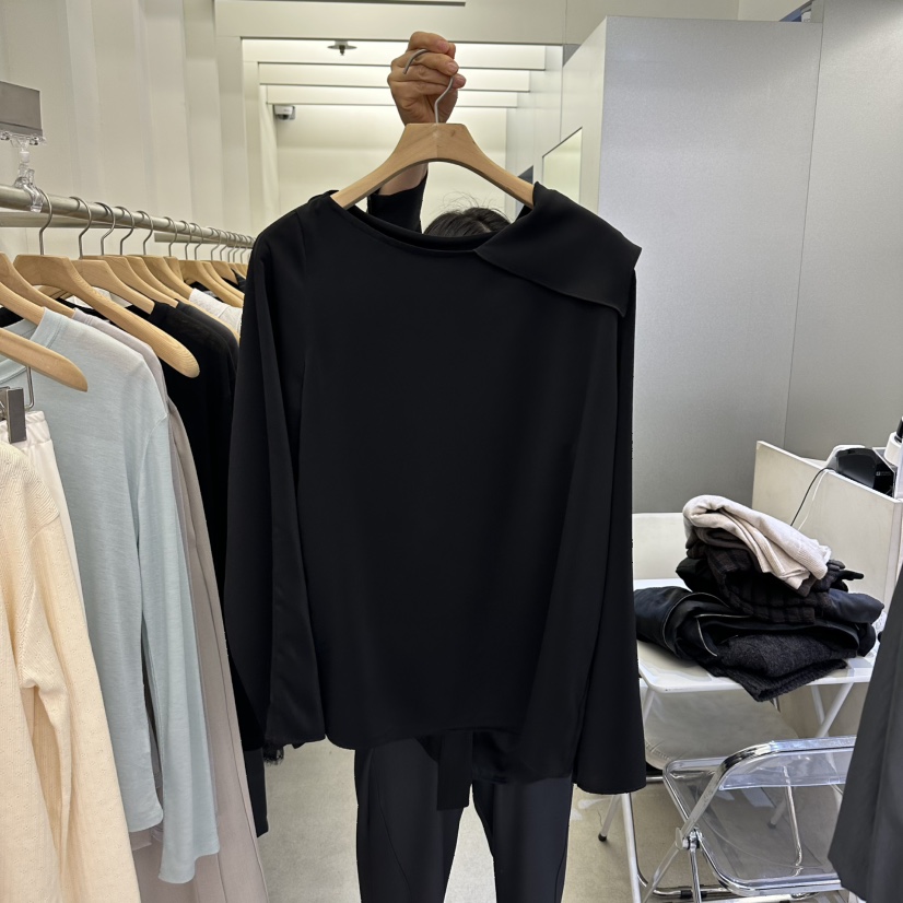 AMON東大門代購女裝新品職業熱賣休閑26春夏真品襯衫蕾絲衫AMON襯衫/蕾絲衫