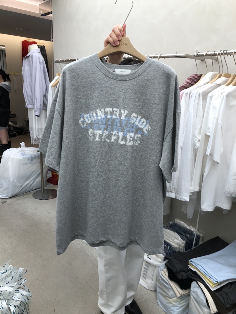 MURR韓國直郵女裝新品26春夏熱賣時尚休閑真品人氣推薦T恤MURRT恤圖色2