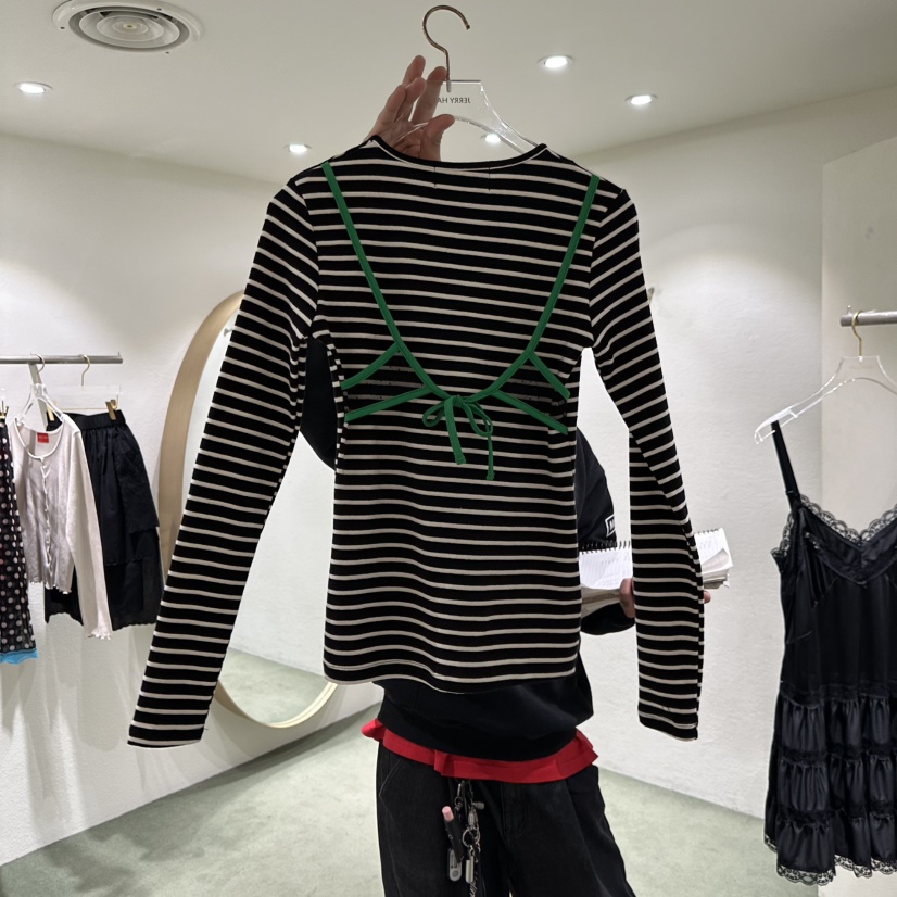 JERRY HALL-P韓國直郵女士新品推薦人氣職業26春夏長袖T恤JERRY HALL長袖T恤