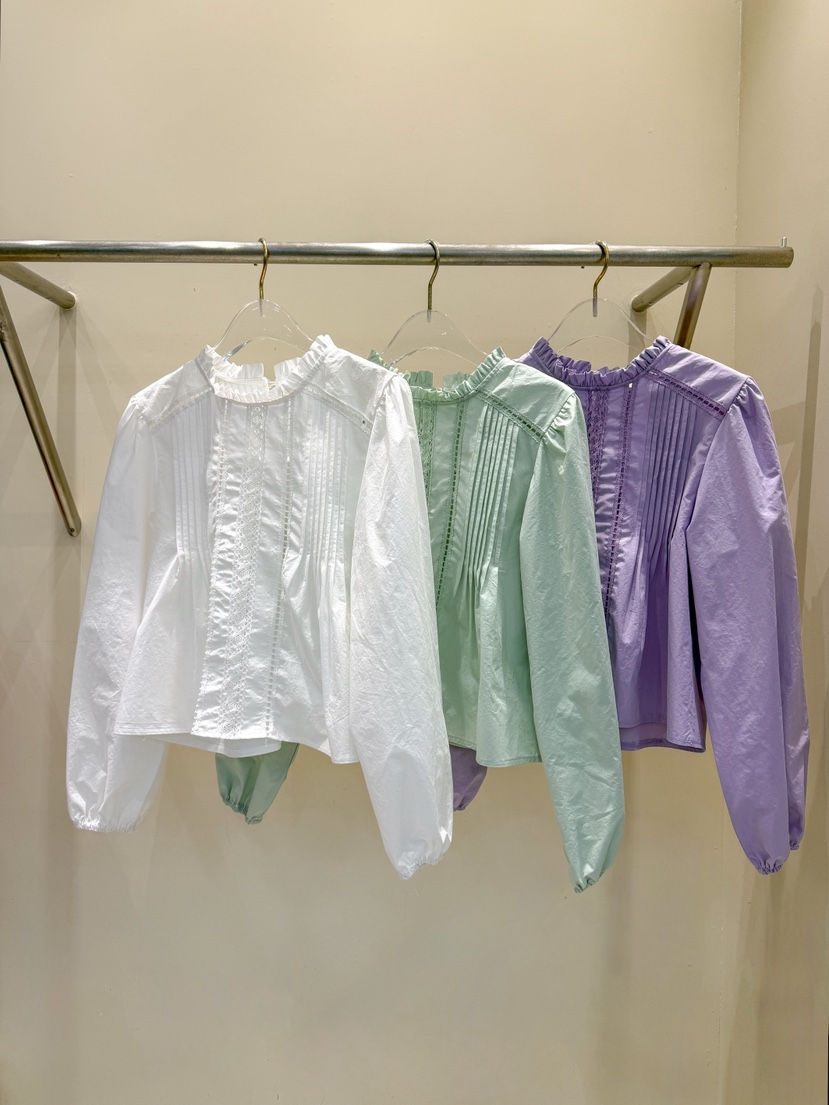 81 MARKET-L東大門代購女士新款時尚休閑職業襯衫蕾絲衫81 MARKET-L襯衫/蕾絲衫