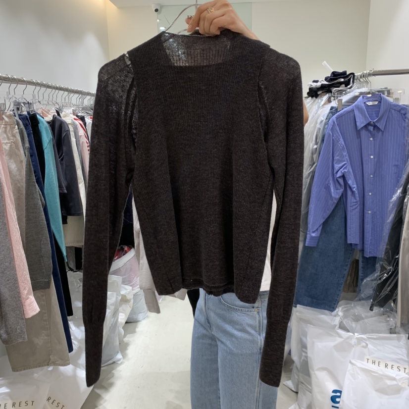 THE REST韓國代購女裝新品人氣熱賣職業時尚推薦針織衫套裝THE REST/UNNOEUD針織衫