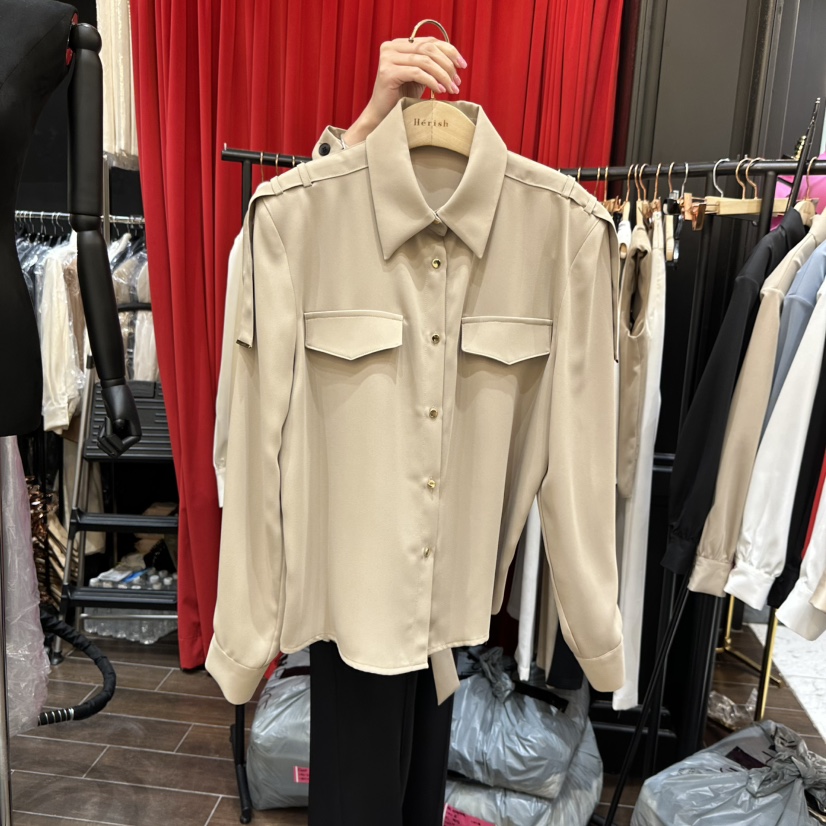 HERISH-HAUTE東大門直郵女士新款時尚休閑職業襯衫蕾絲衫HERISH-HAUTE襯衫/蕾絲衫圖色2