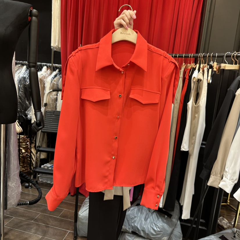 HERISH-HAUTE東大門直郵女士新款時尚休閑職業襯衫蕾絲衫HERISH-HAUTE襯衫/蕾絲衫圖色4