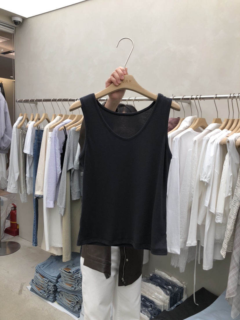 MURR韓國代購女士新品26春夏推薦人氣休閑熱賣真品吊帶背心MURR吊帶/背心圖色4