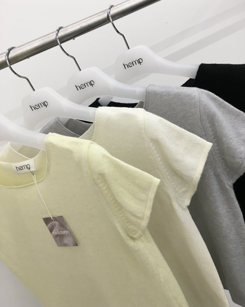 HEMP-P韓國代購女裝新款26春夏休閑人氣熱賣時尚真品針織衫hemp針織衫