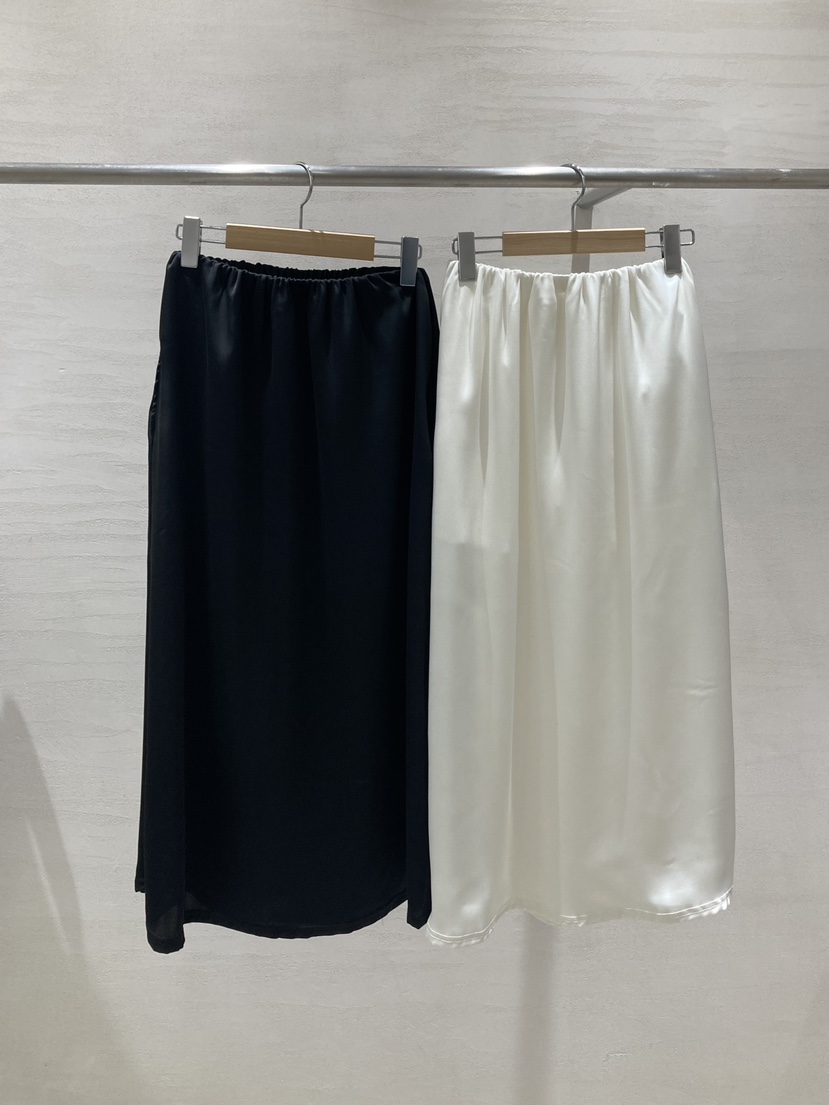 ROUGH東大門實拍女士新款人氣休閑真品時尚26春夏長裙緞面ROUGH長裙