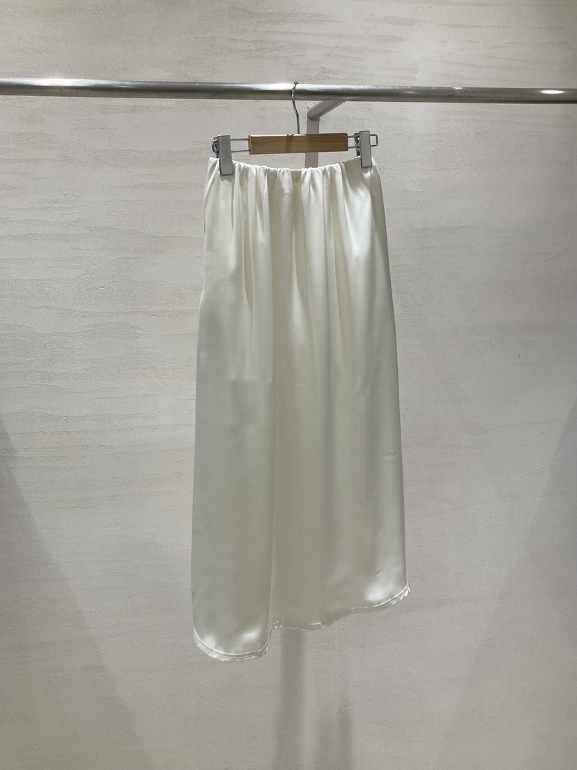 ROUGH東大門實拍女士新款人氣休閑真品時尚26春夏長裙緞面ROUGH長裙圖色1