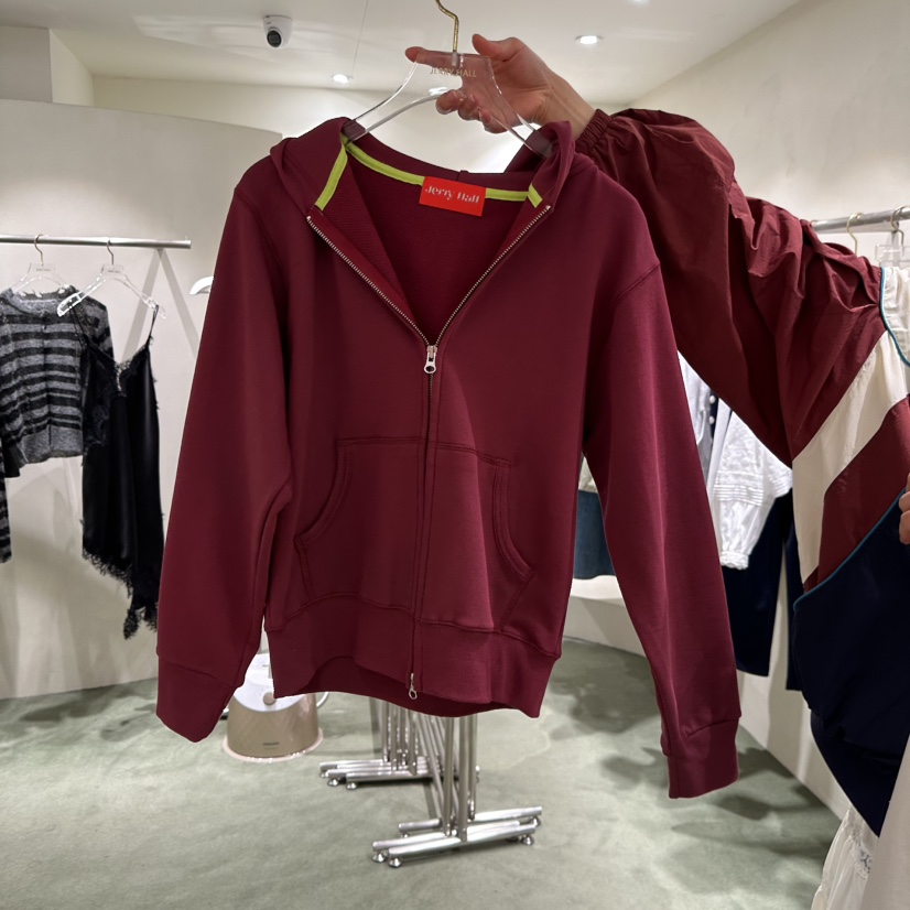 JERRY HALL-P東大門代購女士新款熱賣時尚夾克連帽拉鏈衫JERRY HALL夾克圖色3