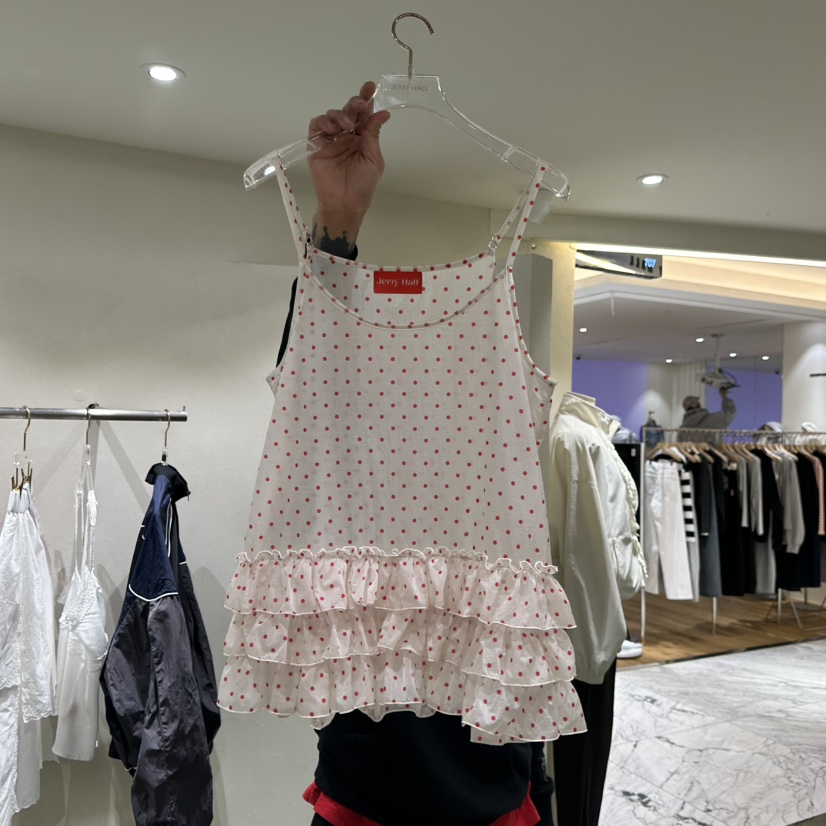 JERRY HALL-P東大門實拍女士新品人氣職業熱賣吊帶背心JERRY HALL吊帶/背心圖色2