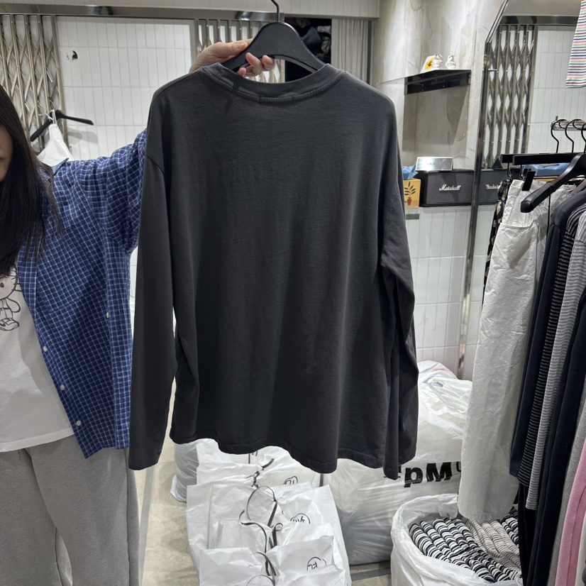 VANTA東大門實拍女裝新款時尚人氣26春夏推薦休閑長袖T恤VANTA長袖T恤