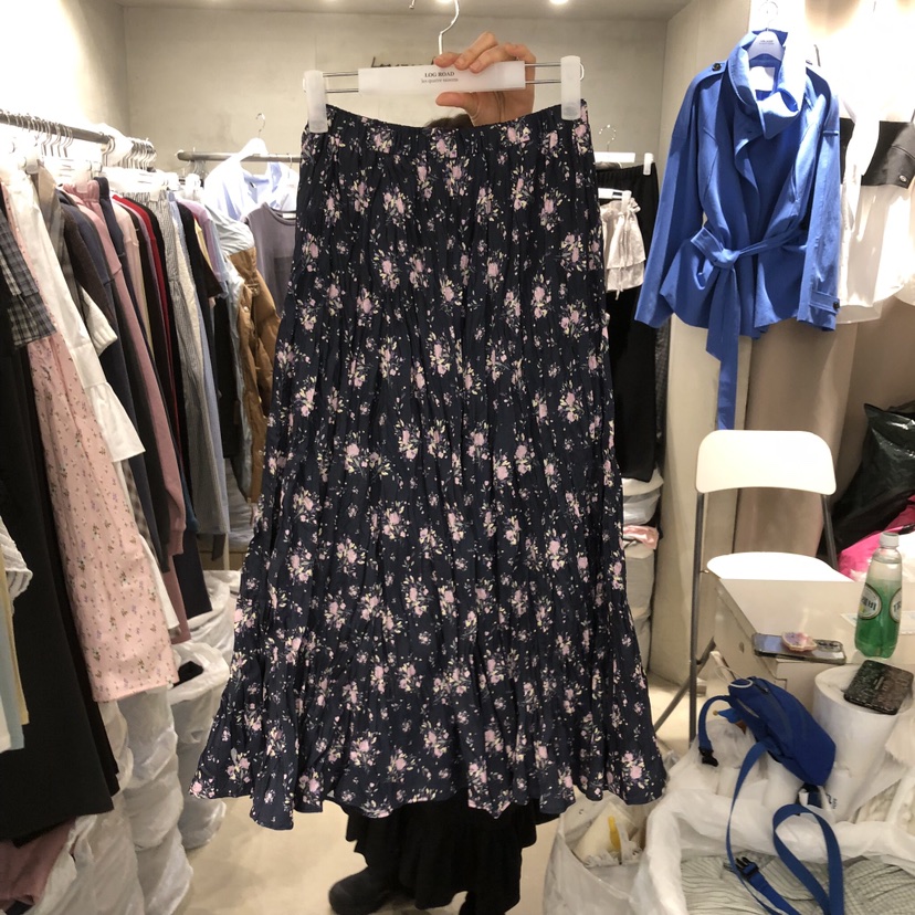 LOGROAD韓國直郵女裝新款職業推薦人氣26春夏休閑真品長裙LOG ROAD長裙圖色1