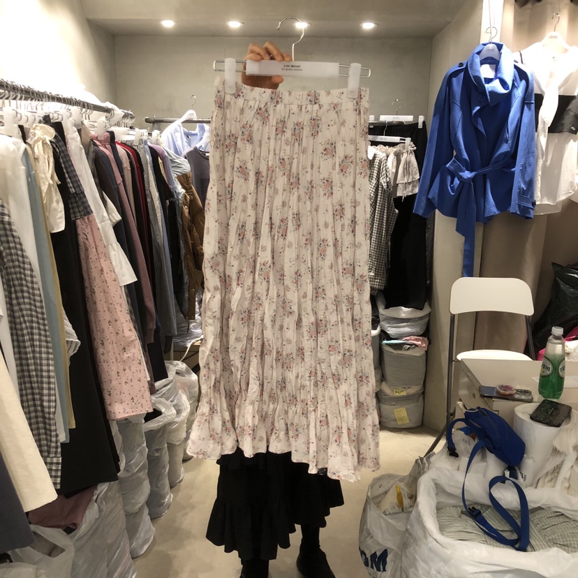 LOGROAD韓國直郵女裝新款職業推薦人氣26春夏休閑真品長裙LOG ROAD長裙圖色2