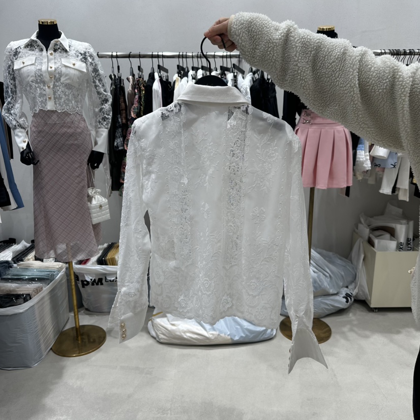 BUBBLE/LOTTIMO韓國代購女裝新品真品職業推薦襯衫蕾絲衫BUBBLE/LOTTIMO襯衫/蕾絲衫