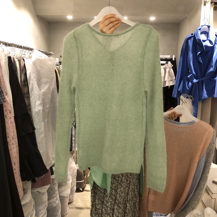 LOGROAD東大門實拍女士新品熱賣26春夏真品人氣職業針織衫LOG ROAD針織衫