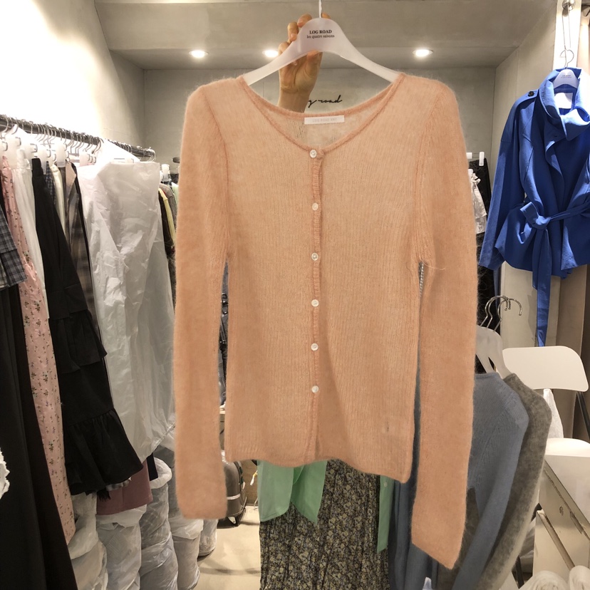 LOGROAD東大門實拍女士新品熱賣26春夏真品人氣職業針織衫LOG ROAD針織衫圖色2