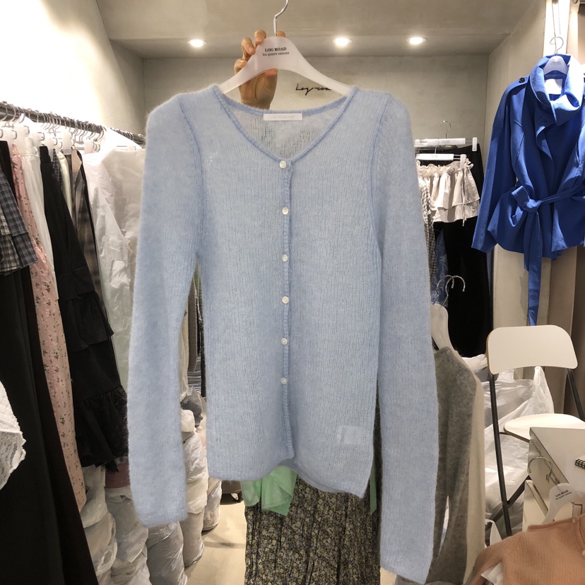 LOGROAD東大門實拍女士新品熱賣26春夏真品人氣職業針織衫LOG ROAD針織衫圖色3