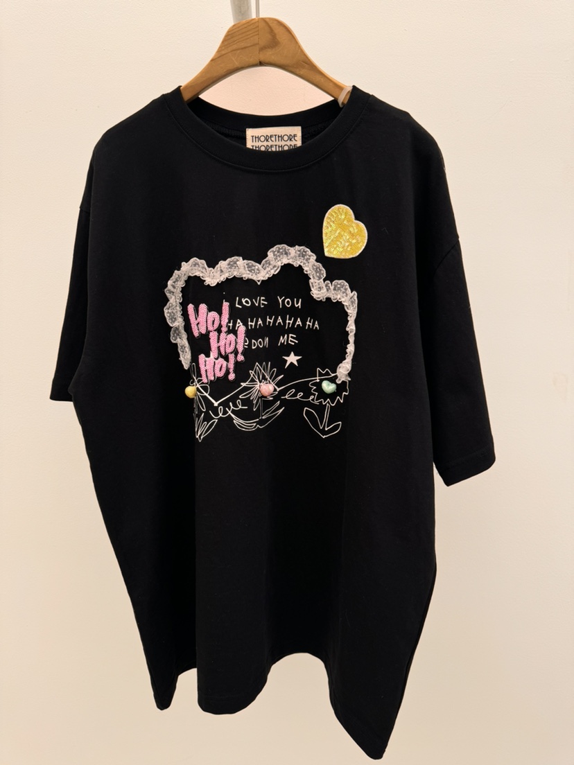 THORE東大門代購女裝新品休閑人氣推薦熱賣26春夏真品T恤THORET恤圖色2