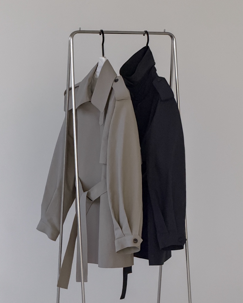 HONG-P韓國代購女士新款職業時尚26春夏推薦真品夾克含腰帶HONG-P夾克