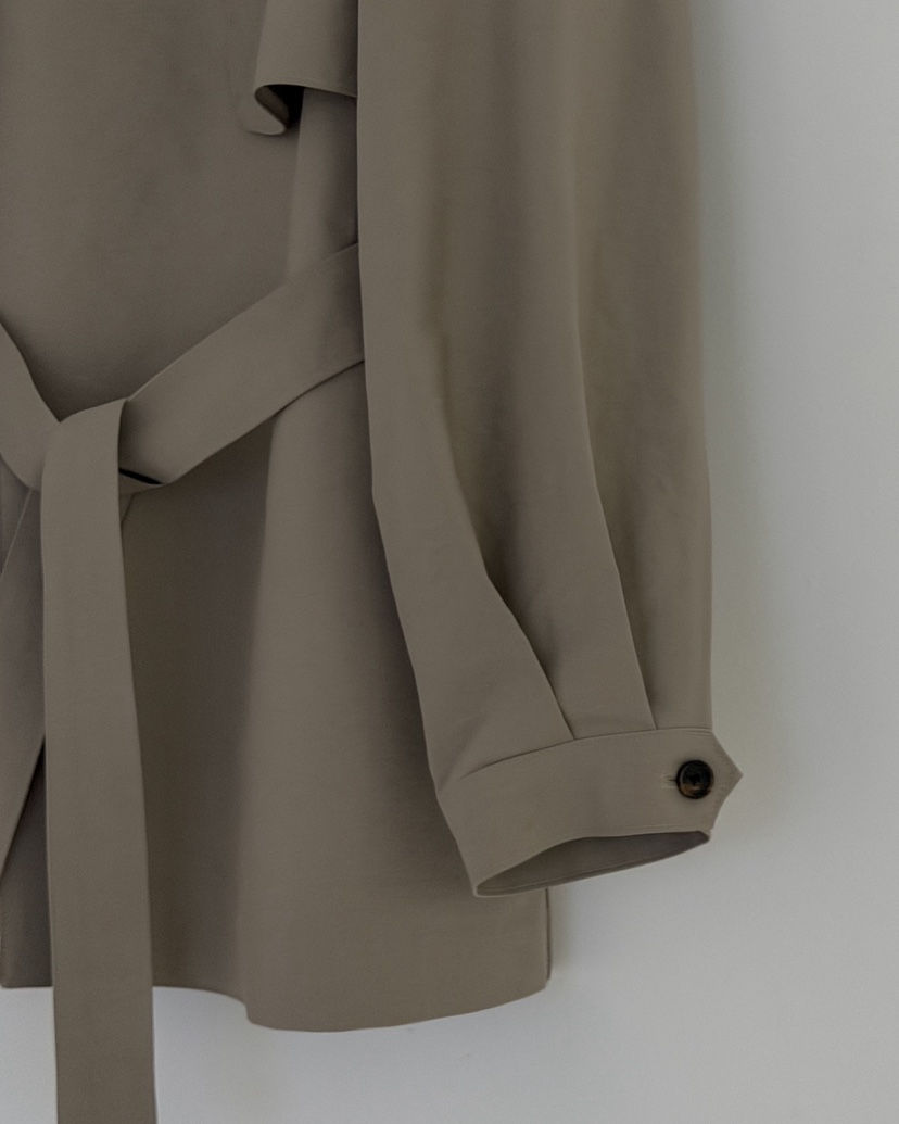 HONG-P韓國代購女士新款職業時尚26春夏推薦真品夾克含腰帶HONG-P夾克