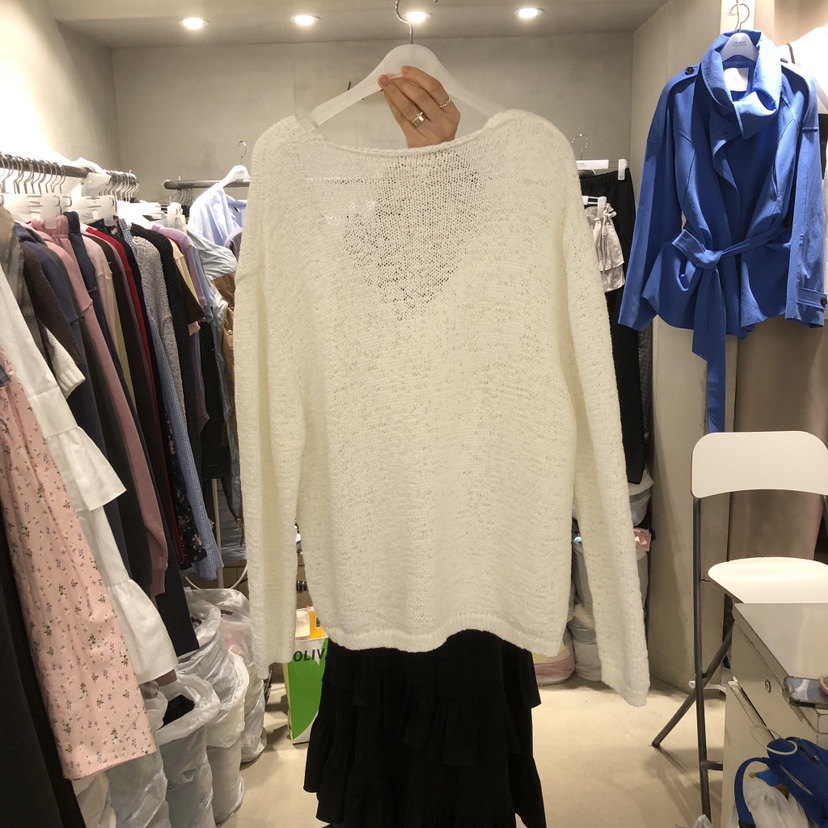 LOGROAD東大門代購女裝新品人氣熱賣職業休閑時尚真品針織衫LOG ROAD針織衫